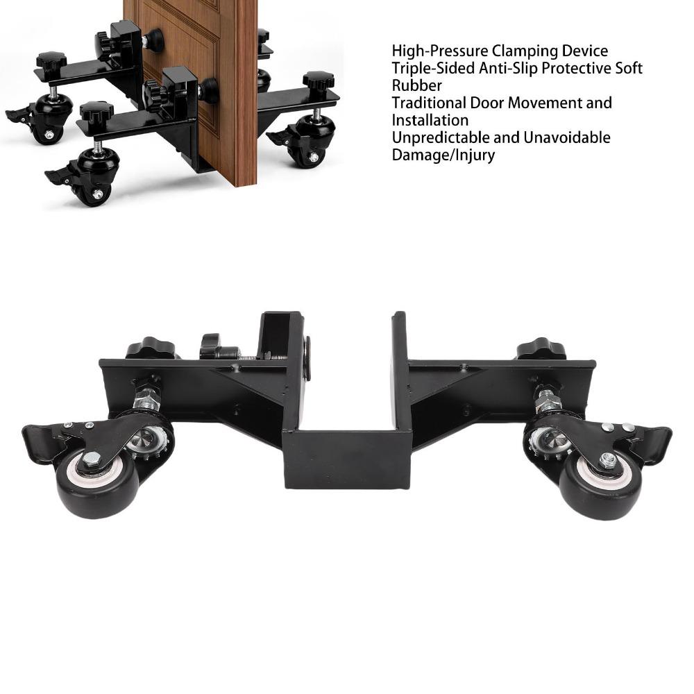 Thickened Panel Moving Cart Adjustable Door Lifter Tool Stable Door Installation Dolly  Carpenters