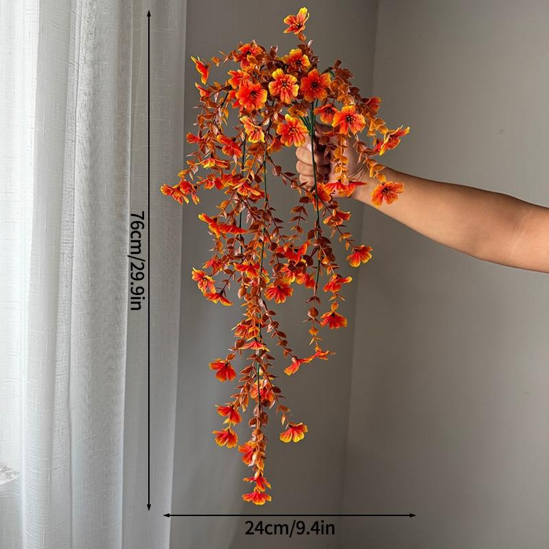 Artificial Plant Decoration Artificial Flowers Long Vines Morning Glory Flowers Yard Garden Decors Wedding Decorations