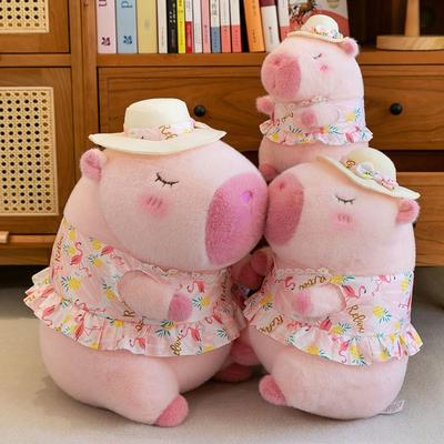 New Guinea Pig Capybara Plush Toy Cartoon Cute Guinea Pig Doll Soft Kawaii Kapibala Plush Doll
