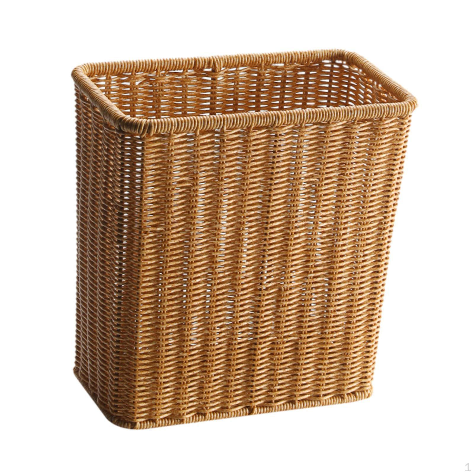 

Портативная мусорная корзина для дома, туалета, прачечной, офиса светло-коричневого