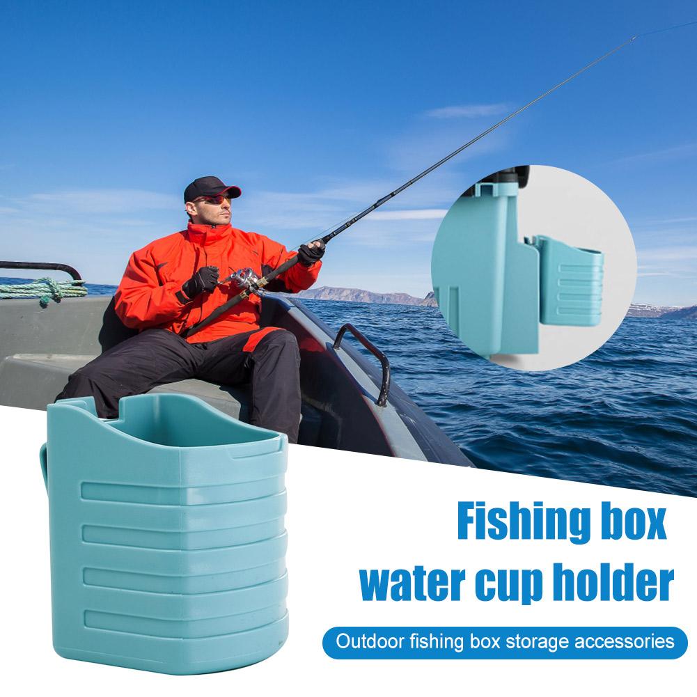 Fishing Water Cup Easy Installation Fishing Box Water Cup Frame Portable  Lightweight Multifunctional Outdoor Accessories