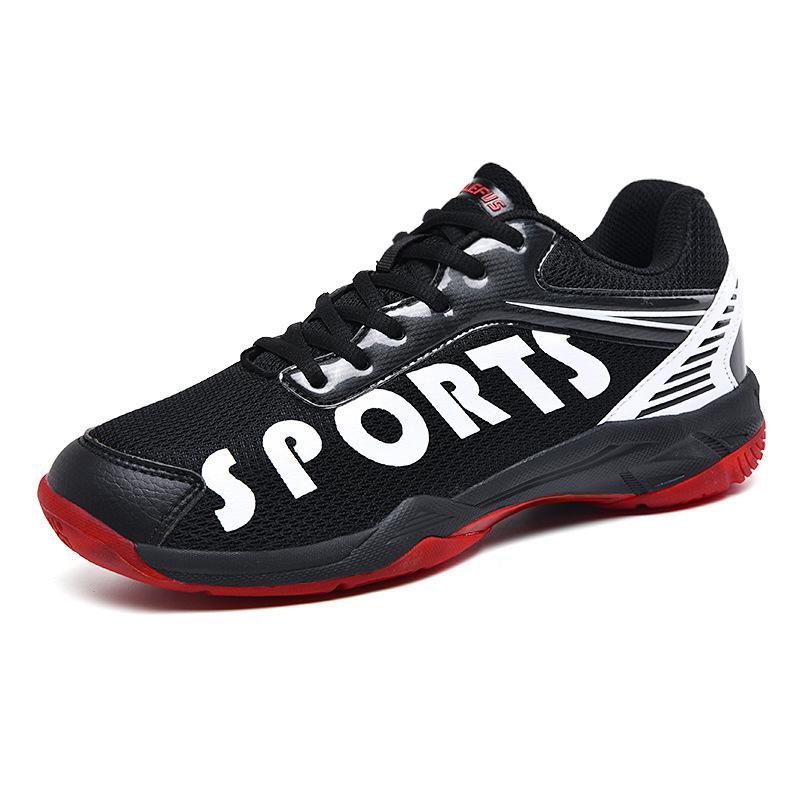 

2025 Badminton Shoes Men s and Women s Fashion Mesh Sliding Ultra Light Training Shoes 45