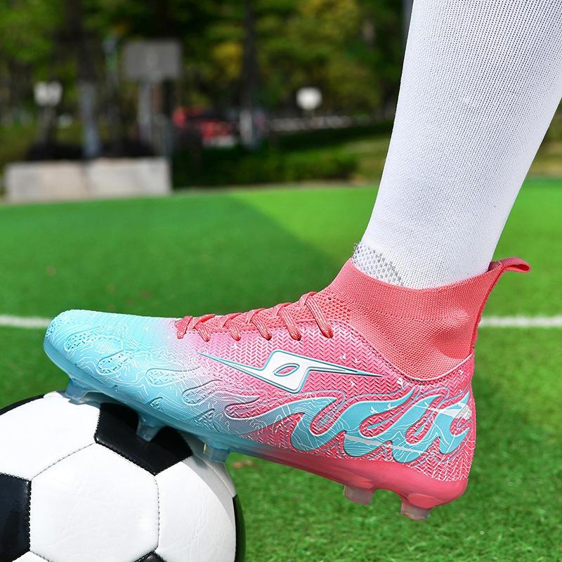36-45 Football Shoes Men's TF Broken Nails Adult AG Long Nails Children's Non-slip Cushioning Training Shoes