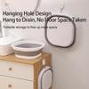 Folding Wash Basin Plastic Wash Basin Tub Lightweight Collapsible Basin Multi-purpose Washbasin for Bathroom Kitchen BXLP01