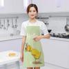 Roztomilá kreslená zvířátka vzor zástěra Vzor malé žluté kachničky Domácí vaření Pečení Kuchyňská zástěra Čisticí doplňky