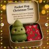 Christmas Pocket Hug Gift Handmade Felt Doll in Box Little Pocket Hug with Gift Card Thoughtful Gift for Friends Family