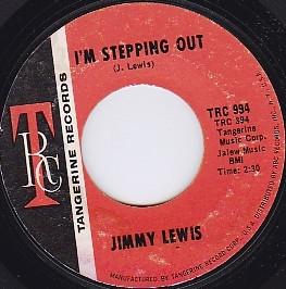 7inch Record JIMMY LEWIS - I'm Stepping Out / Let's Call The W TRC994 Tangerine Recor 1969 US Soul/Funk Used
