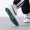 Nike Court Borough Slip Resistant Abrasion Resistant Low Top Kids' Skateboarding Shoes White Green Sneakers DV5456-122