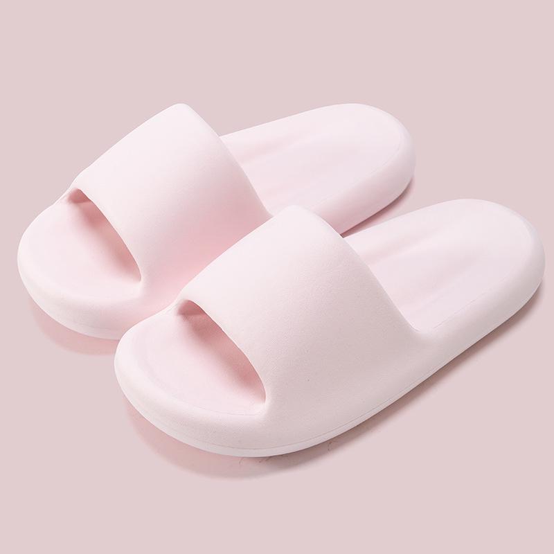 Men's and Women's Indoor Slippers: Soft Step, Silent, Non-slip EVA Summer Sandals, Suitable for Outdoor Use