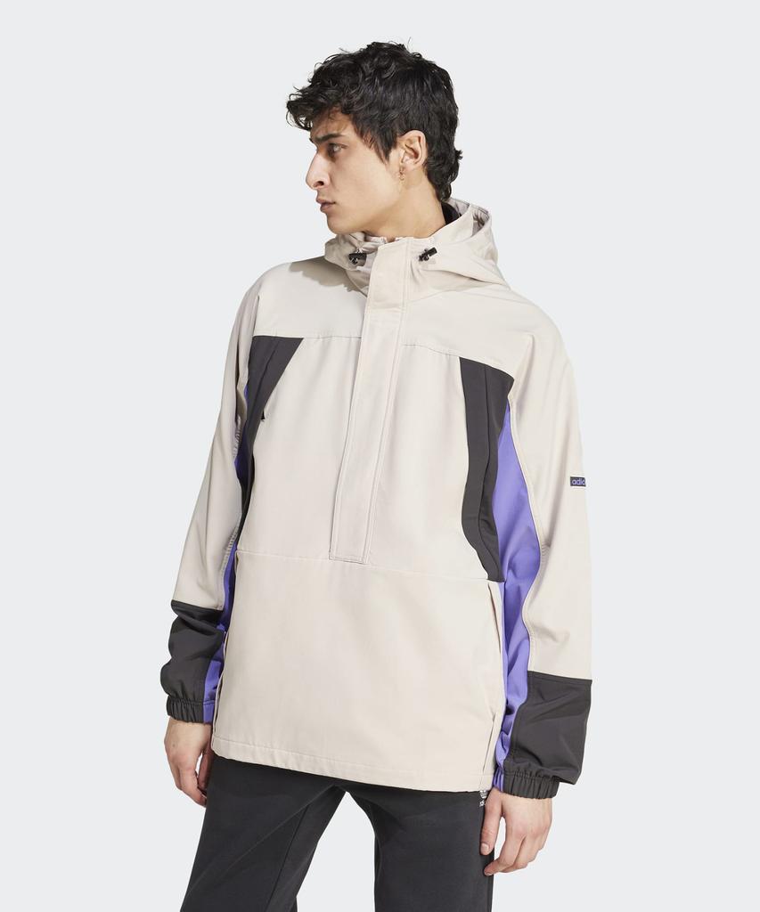 Adidas Colorblock Anorak - Beige / Jf2855