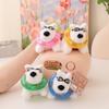 West Clothed Wear Highland White Terrier Dog Plush Toy Stuffed Animal Keychain