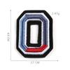 Duoku Embroidery 26 English Letters Three-Dimensional Embroidery Hat Emblem Badge Ironing Velcro Patch Clothing Accessories Cloth Sticker
