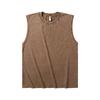 Mens Oversize Washed Cotton Sleeveless T Shirt Loose Retro Style