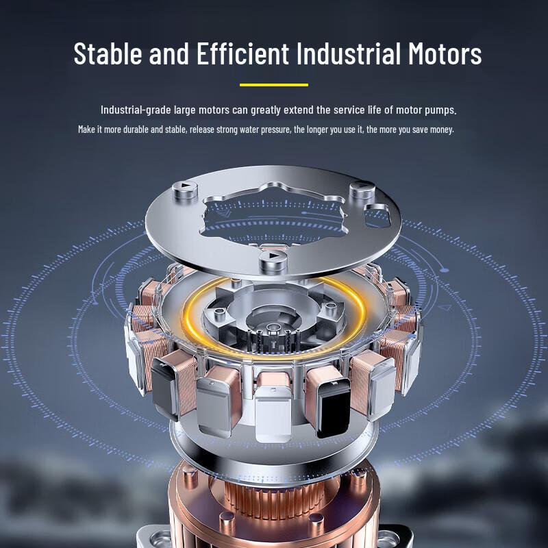 Bohele 220V High-Pressure Washer CN plug (adapter included)