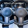 For BMW M-Sport F06 F32 F36 F34 F16 F15 Real Carbon Fiber Steering Wheel Trim