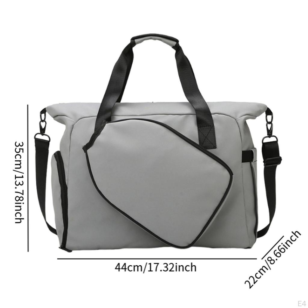 Bádminton Bag Tennis for Men Portable with A Versatile of Bath