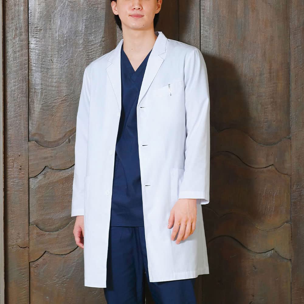 Nursery Daily Doctor Examination Lab Lab 9103403A Men's Coat, Coat, Medical, Doctor's Coat, Coat, LL, Sax,