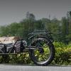 Fahrrad-Lastenanhänger, 31,8 kg Ladekapazität, Robuster Fahrrad-Wagen, Kompakte Lagerung & Schnellspann-Struktur mit Universal-Kupplung, 20-Zoll-Räder,