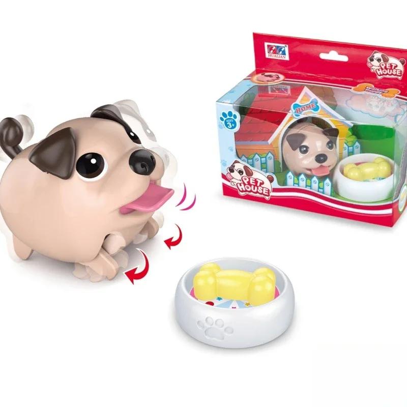 

Електронні домашні тварини Собака Мультяшна тварина Роботизована дитяча кімната Щеня Інтерактивна прогулянка Гра Іграшка Малюки Діти Подарунок на день народження