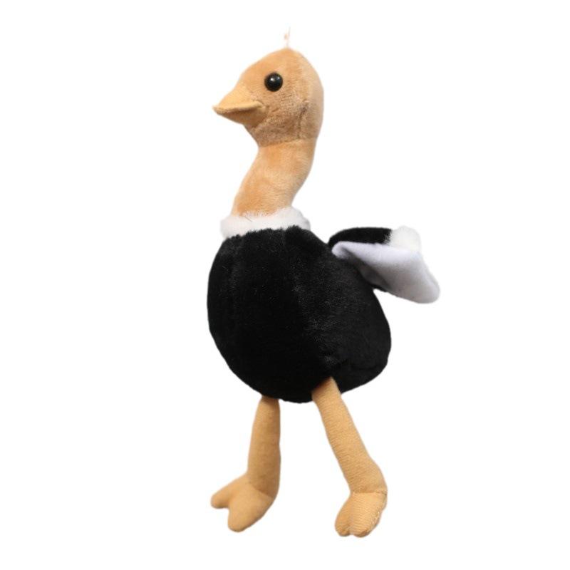 Bag Hanging Ornament Keychain Doll Cute Little Ostrich Pendant Plush Toy Doll
