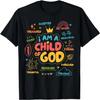 I Am a Child of God Christian Retro Jesus Faith Design Gifts T-Shirt