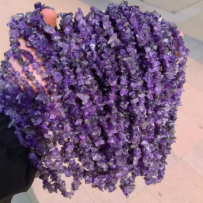 Colorful Crystal Fortune Tree Agate Beads: 5-8mm Irregular Semi-finished Loose Stones with Holes