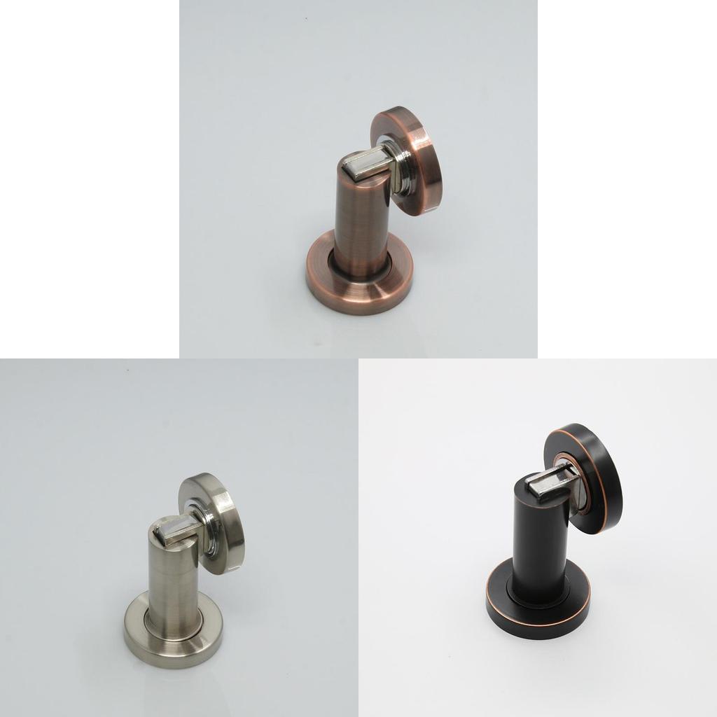 Zinc Alloy Strong Magnetic Wall Door Stop For Indoor Home Security And Modern Decor