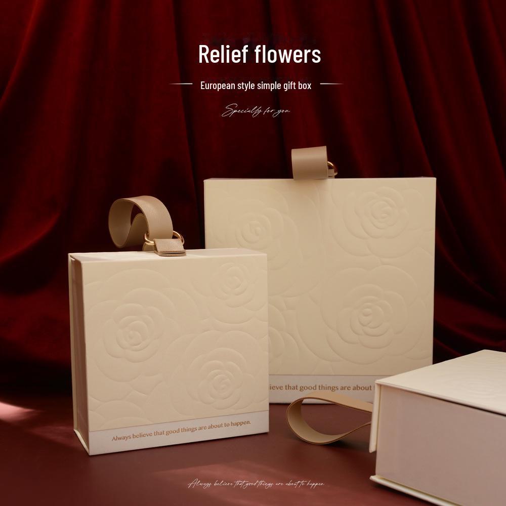 Stylish Souvenir Gift Box - Elegant Bridesmaid, Birthday, or Return Gift Packaging Box (Empty)