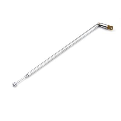 Metal Full-channel AM FM Radio Telescopic Antenna 63cm Length 4 Sections