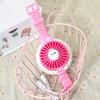 USB Charging Portable Cute Watch Fan 3 Speeds Watch Small Fan Capybara Electric Fan  Student