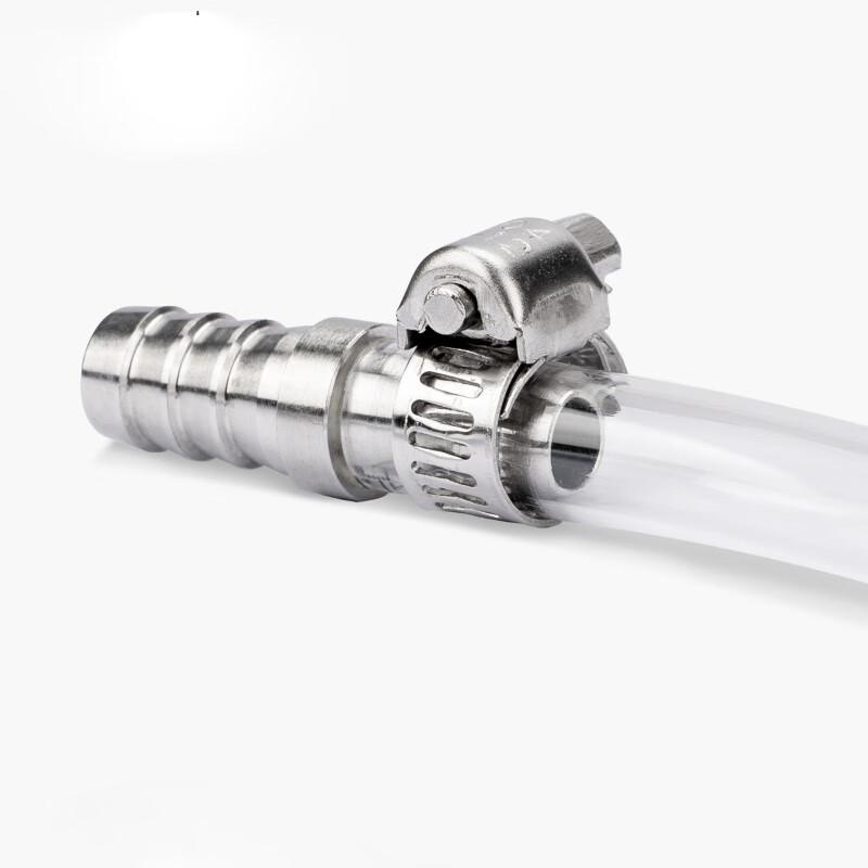 304 Stainless Steel Double Barb Hose Connector
