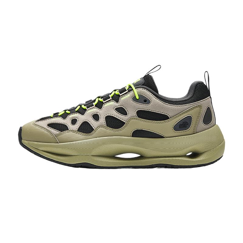 Anta Lifestyle Series Personalized Simple Shock Absorbing Breathable Low Top Casual Shoes Men Sneakers 112628802-2 41
