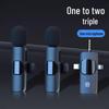 Dual Wireless Lavalier Microphone K15K11 for Live Broadcasts and Recording