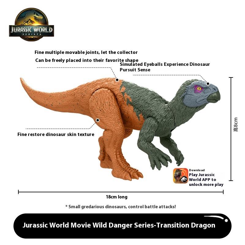 Jurassic World - Die wunderbare Welt der Wunder: Rebirth 4 Spinosaurus Actionfigur Modell Simulierte Dinosaurier Modell Spielzeug Kindergeburtstagsgeschenk