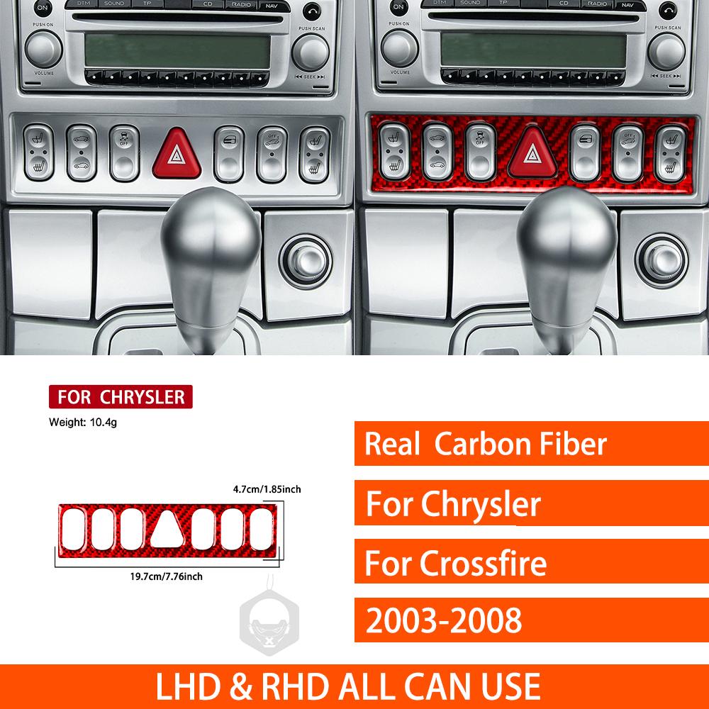 For Chrysler Crossfire 2003-2008 Real Carbon