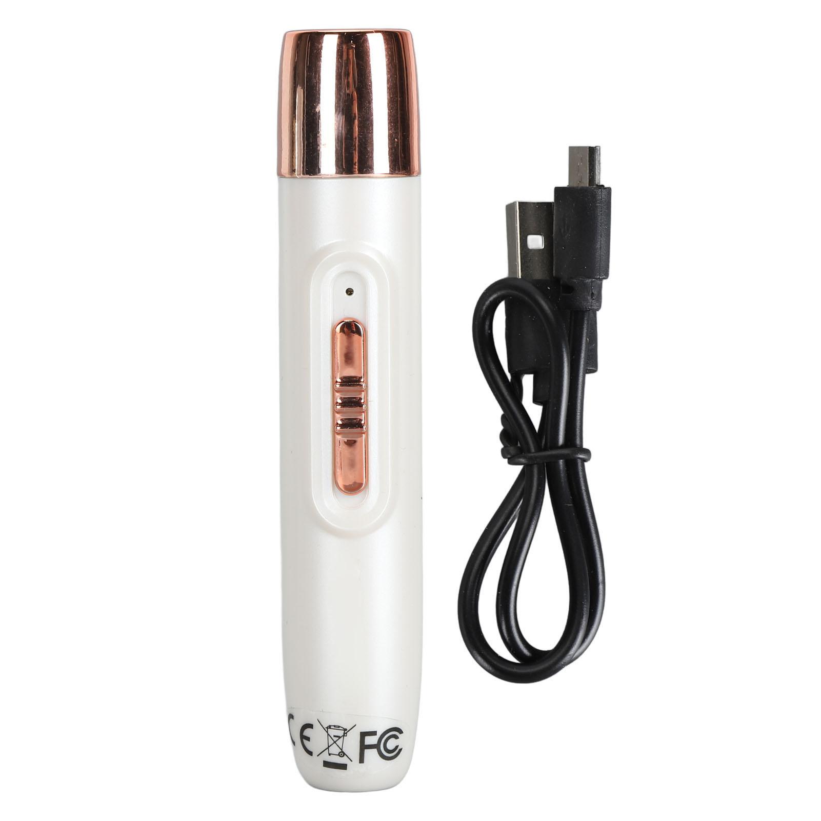 Mini Ultraviolet Nail Lamp Portable Handheld Cordless Nail Dryer USB Rechargeable Small Nail Lamp for Gel Nail White