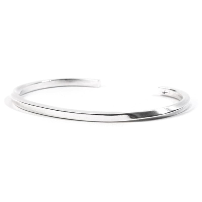 SEWNSWEN SILVER TWIST BANGLE