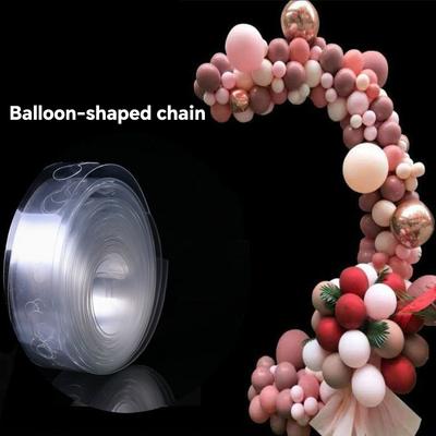 Balloon Chain Balloon Sticker Glue Dot Double Hole Modeling Birthday Wedding Party DIY Decor Accessories Supplies