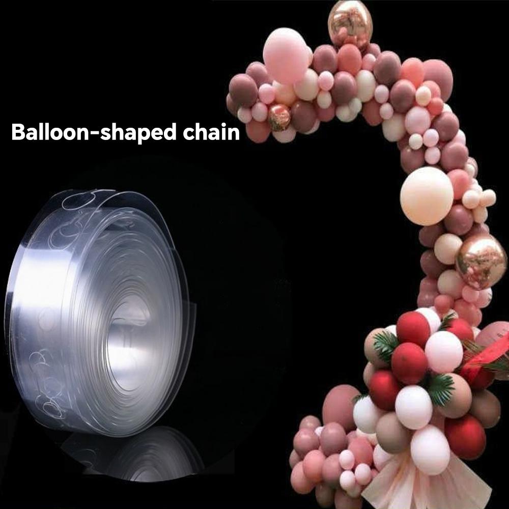 Balloon Chain Balloon Sticker Glue Dot Double Hole Modeling Birthday Wedding Party DIY Decor Accessories Supplies