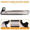 Powerful For Cruze J300 2009 - 2015 Car LED Rear View Mirror Light Turn Signal Light
