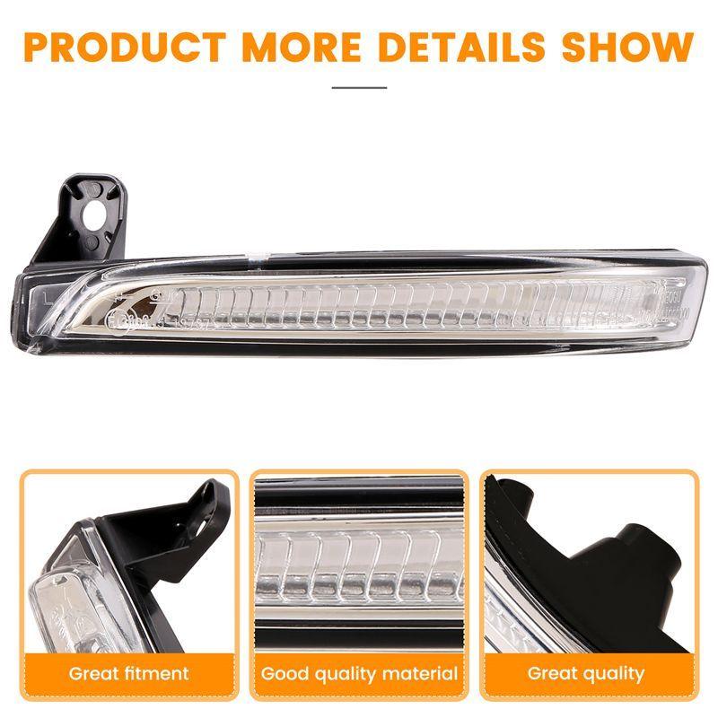 Powerful For Cruze J300 2009 - 2015 Car LED Rear View Mirror Light Turn Signal Light