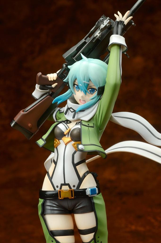 Kaitendo Sword Art Online II Sinon Scale PVC Painted Complete Figure 1/7 (Re-release)