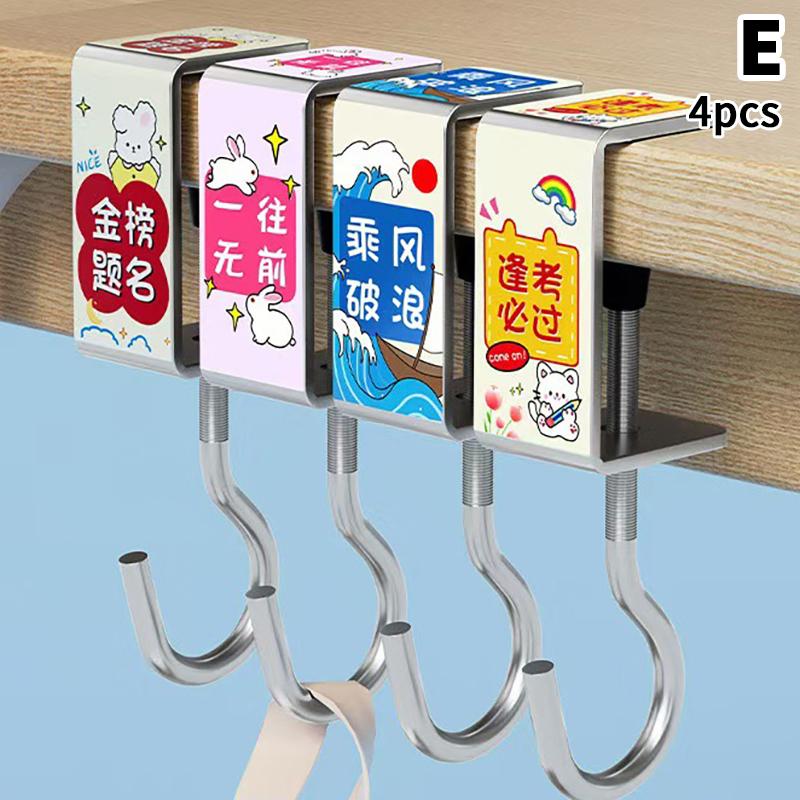 

Милый Портативный Крючок для Сумки Мультяшный Металлический Крючок для Сумки на Стол Крючок-Вешалка для Сумки Держатели для Сумки Крючок для Стола Офисные Аксессуары