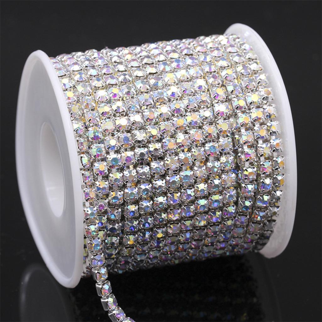 Rhinestones Trim Sew on Trim for Sewing Crafts DIY Decoration Jewelry Wedding