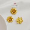 Vergoldete Lotusknospe Haarnadel - Antiker Stil Mehrschichtige Staubgefäße Blume Haaraccessoire