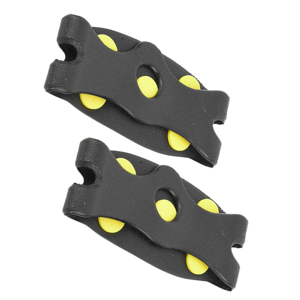1 Pair 5 Toothed, Claw Crampons Boots Outdoor Five Nail Spring Simple Equipment Non Slip Ski Ice Shoes Cover Accessory