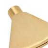 Fan Shaped Spray Head Flat Mouth Uniform and Soft Water Water Fountain Spray Nozzle Brass Erosion Resistant for Garden Pond