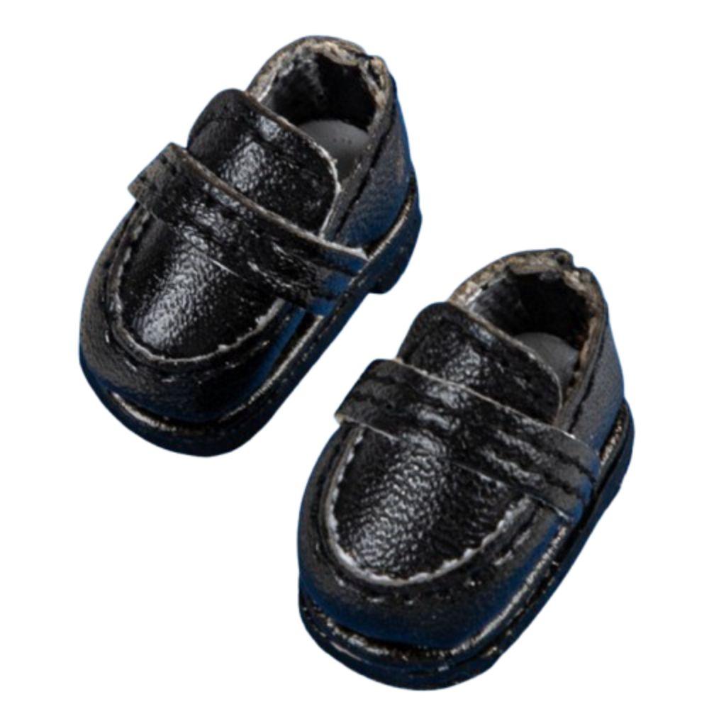 1 Pair School Uniform 1/12 Bjd Leather Doll Shoes 1/12 Bjd Casual Shoes  Middle Blyth Doll