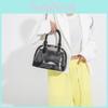 Fashionable Shell-shaped Handbag Casual Crossbody Bag In Black Pink White Green Gold