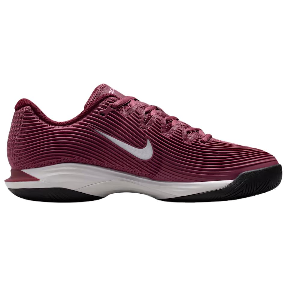 Nike  Vapor 12 Hard Court Tennis Pink Smoke Vast Grey Black White Women Sneakers FV5554-600
